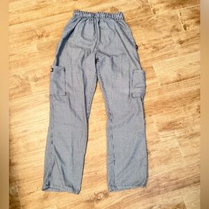 Dickies Black Checkered Cargo Pants